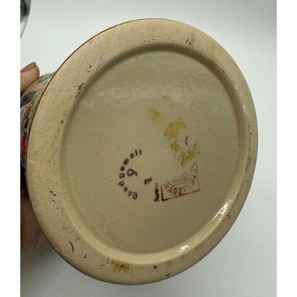 Vintage Handarbeit Staffel Stoneware Lidded‎ Beer STEIN West Germany - Picture 5 of 8